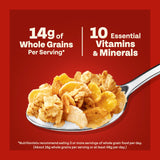 Honey Bunches of Oats Cinnamon Cereal, Breakfast Cereal with Oats and Granola Clusters, 12 oz Box
