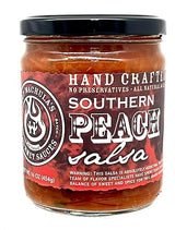 Hot Wachula's Southern Peach Salsa | Medium | Hand Crafted Small Batch Salsa | Made with Fresh All Natural Ingredients | Gluten Free | Low Sodium