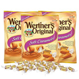 Werther’s Original Soft Caramels Candies, Individually Wrapped Pieces, Bulk Candy Bowl Filler Treats, 2.22 Ounces(Pack of 3)