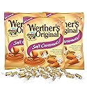 Werther’s Original Soft Caramels Candies, Individually Wrapped Pieces, Bulk Candy Bowl Filler Treats, 2.22 Ounces(Pack of 3)