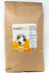 Planet Rice Bulk Sprouted Blonde Rice - Great for Cooking - Gaba Rice Gluten-Free, Non-GMO, Vegan, Paleo, with 64% More Fiber - Soft and Chewy Texture - 25 lbs