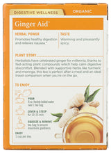 Traditional Medicinals Organic Ginger Aid Tea, 16 Tea Bags