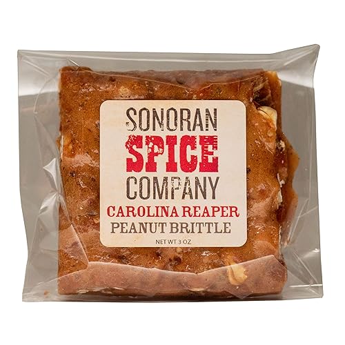 Carolina Reaper Spicy Peanut Brittle