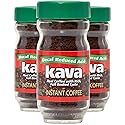 Kava Decaf Acid Reduced Instant Coffee, 4 Ounce Jar (Pack of 3)