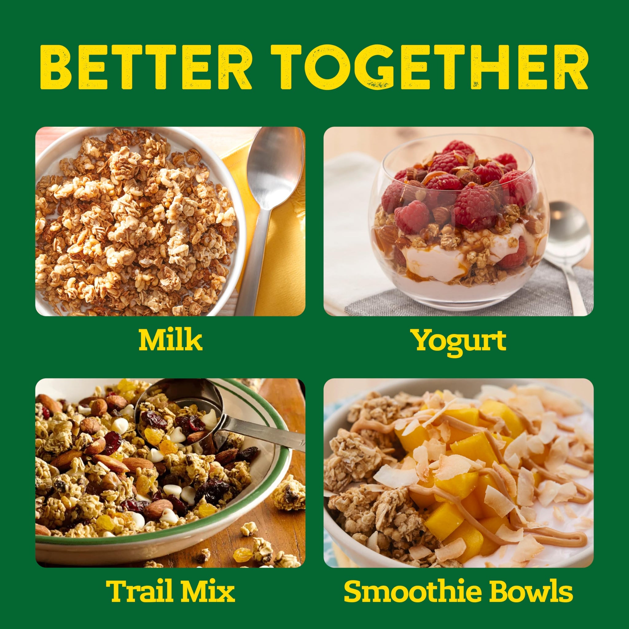Nature Valley Oats & Honey Big & Crunchy Granola Breakfast Cereal, 16 oz