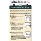 Trio Alfredo Sauce Mix, Creamy Pasta Sauce, Romano and Parmesan Blend, 16 oz (Pack of 8)