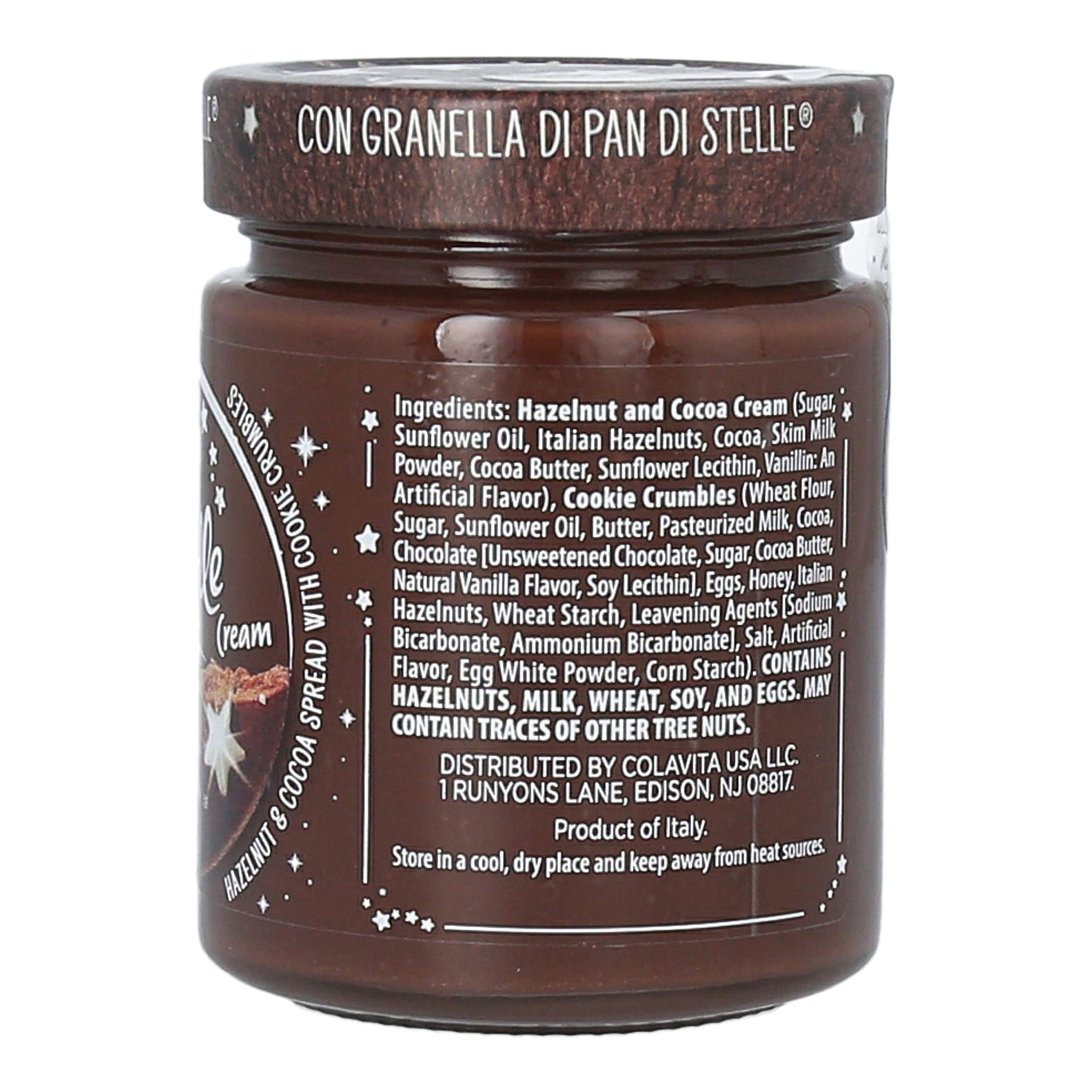 Mulino Bianco Pan Di Stelle Cookies Pack of 2 Glass Bottle