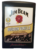 Jim Beam Bourbon Vanilla Single Serve Coffee, 18 cups, Keurig 2.0 Compatible