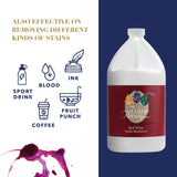 Red Wine Stain Remover Works On Fresh or Dry Stains, 1 Gal
