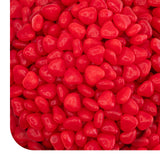 Cinnamon Hearts - 2 Pound Bulk Pack - Spicy Hard Candy - Heart Shaped Cinnamon Candy for Dessert Decoration, Buffets and Everyday Snacking - Nostalgic