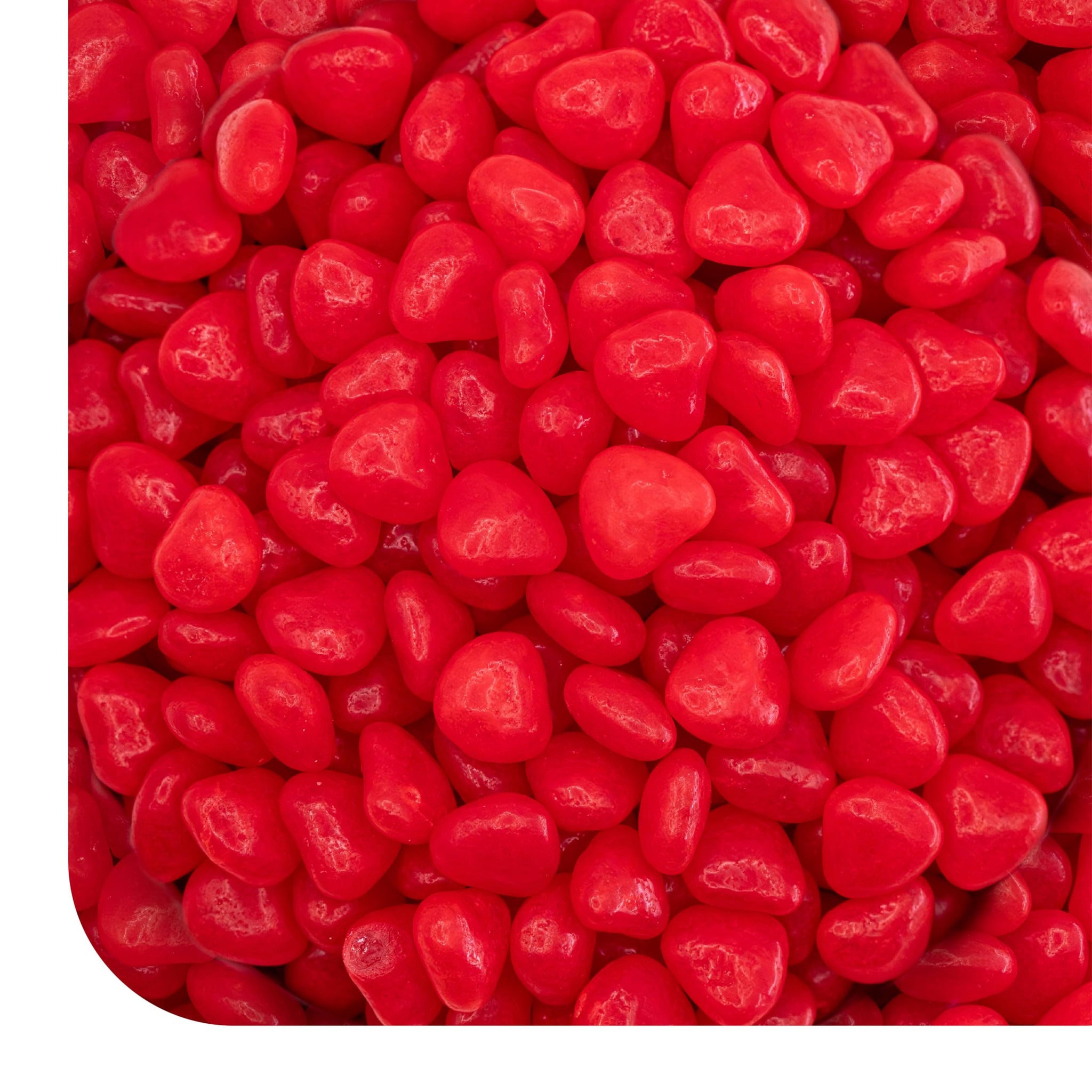 Cinnamon Hearts - 2 Pound Bulk Pack - Spicy Hard Candy - Heart Shaped Cinnamon Candy for Dessert Decoration, Buffets and Everyday Snacking - Nostalgic