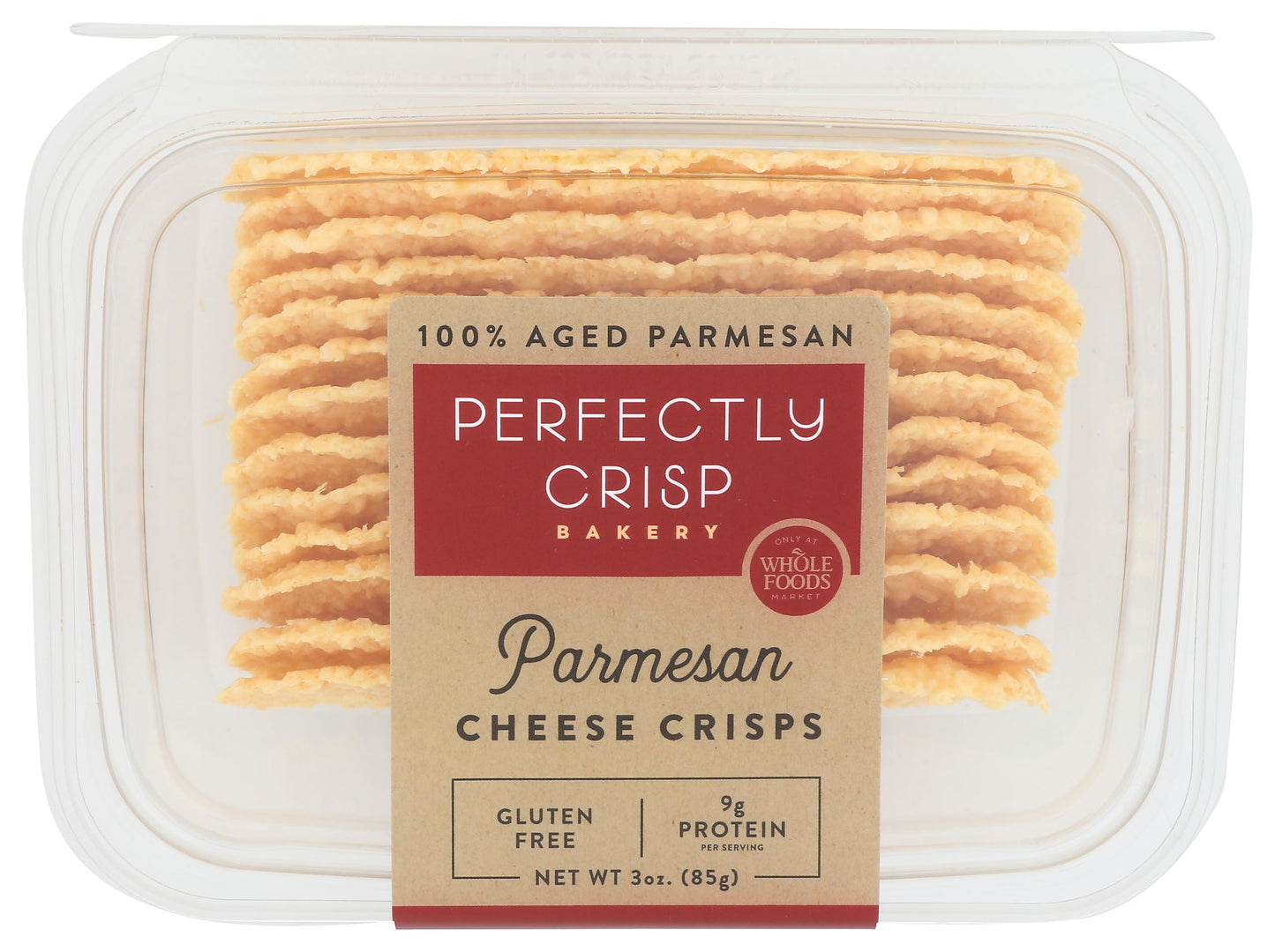 Perfectly Crisp, Crisps Parmesan, 3 Ounce