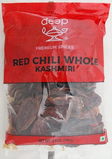 Red Chili Whole Kashmiri 3.5 oz.