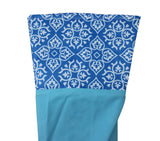 Dependable Industries inc. Essentials 3 Pair Decorative Boutique Latex Cleaning Dishwashing Gloves with Fancy Cuff Size Medium Random Designs
