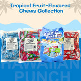 Adams & Brooks Hawaiian Punch Candy Chews (Lemon Berry Squeeze, Fruit Juicy Red, Blue Typhoon, Green Berry Rush, & Orange Ocean), Big Bag (25 oz)