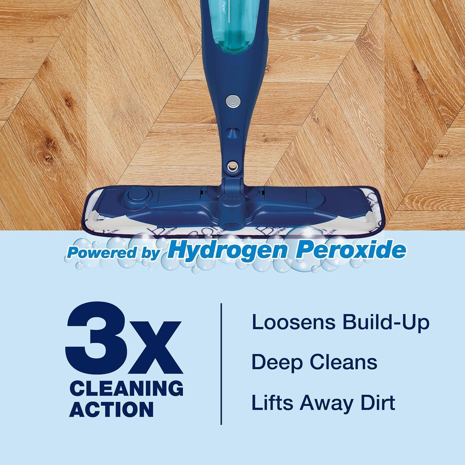 Bona PowerPlus Hardwood Floor Deep Cleaner Refill - 128 fl oz - Refill for Bona Spray Mops and Spray Bottles - Residue-Free Floor Cleaning Solution