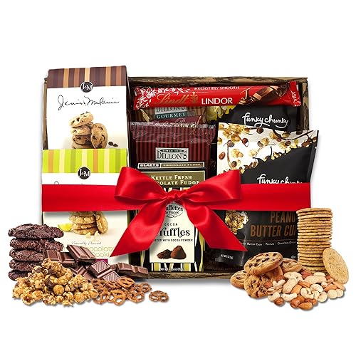 Gift Basket Village Signature Sampler Tray - Build Your Own Gift Basket with Healthy Snacks & Gourmet Delights, Perfect Birthday Gifts for Women