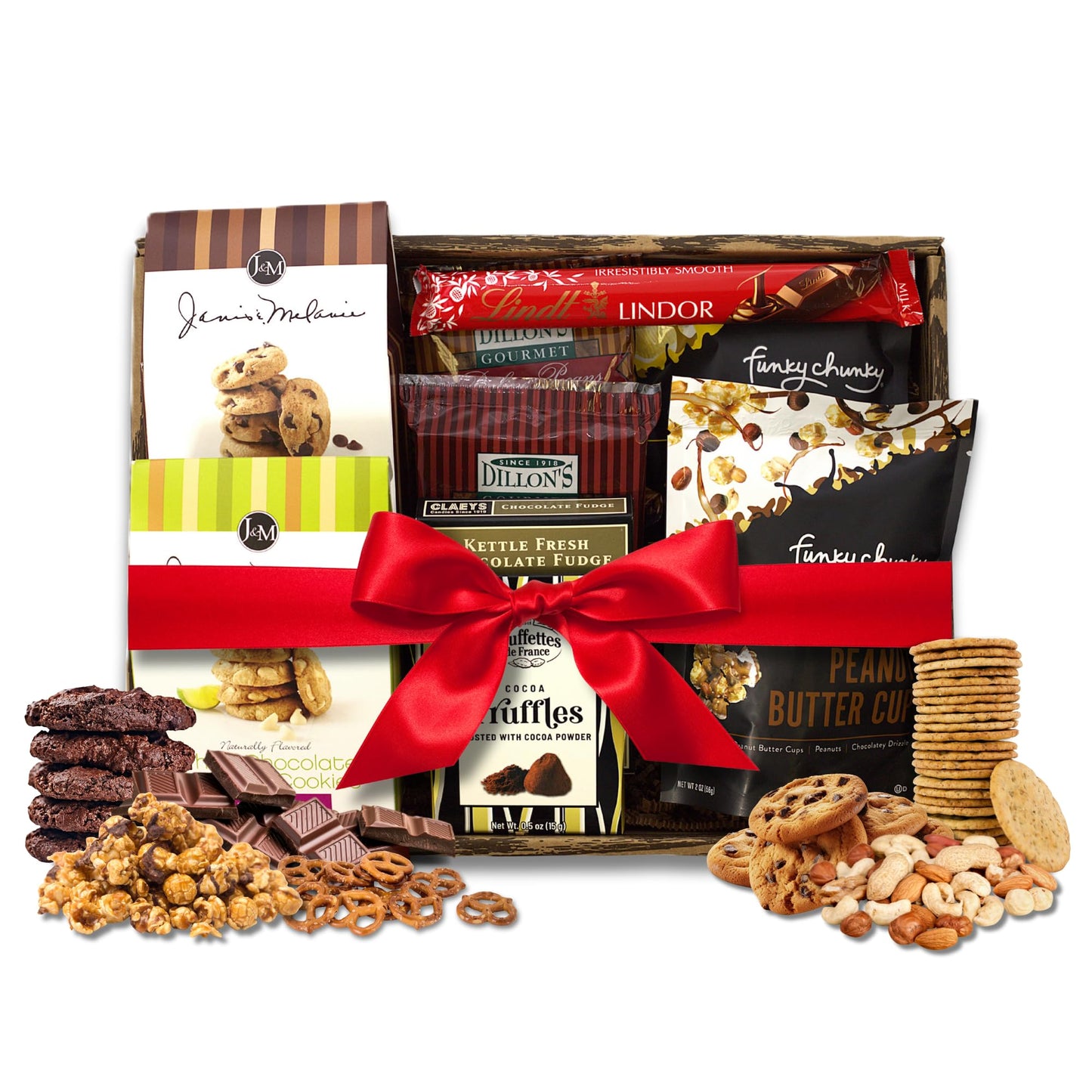 Gift Basket Village Signature Sampler Tray - Build Your Own Gift Basket with Healthy Snacks & Gourmet Delights, Perfect Birthday Gifts for Women