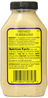 Bookbinder's Horseradish, 9.75 oz