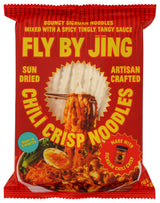 Fly By Jing, Chlili Crisp Noodles Multipack, 16.36 Ounce