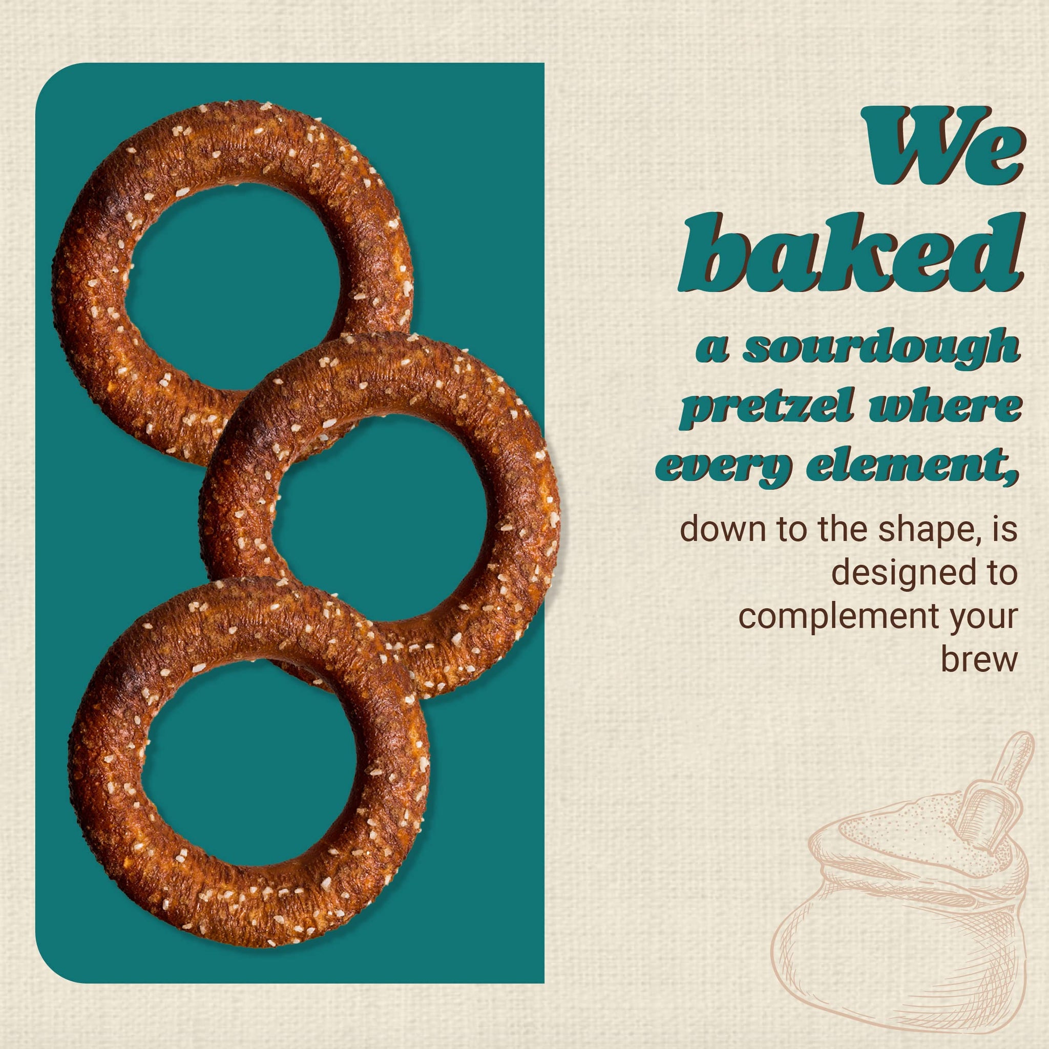 Unique Snacks Sourdough Craft Beer Pretzel Rings, Delicious Homestyle Baked Snack Bag, Vegan, OU Kosher, and Non-GMO Food, No Artificial Flavor, 11