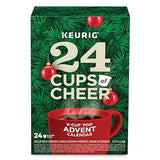 Keurig Advent Calendar Variety Pack, Single Serve K-Cup Pods, 24 Count