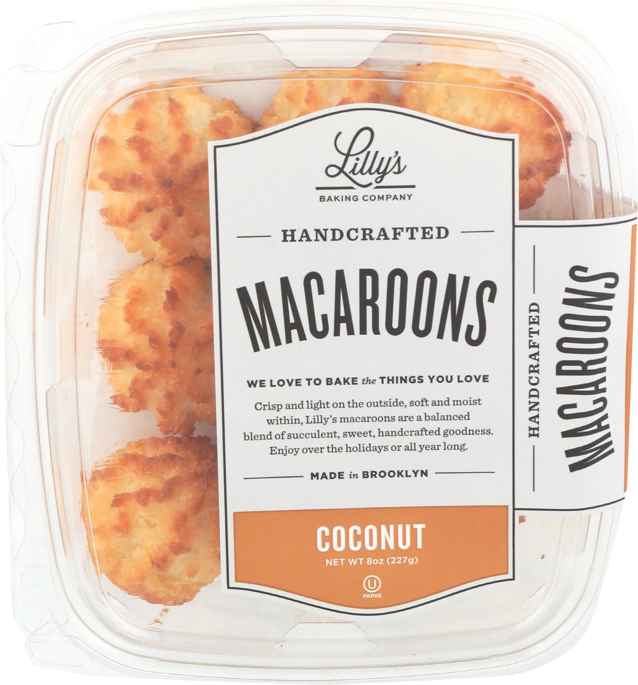 LILLYS HOMESTYLE BAKE SHOP Coconut Macaroon Cookies, 8 OZ