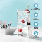 Pure Kick Arctic hydration Variety pack Singles to Go Powdered Drink Mix, Arctic Wave, Arctic Wave Cherry, Arctic Ice, 40 Count Packets
