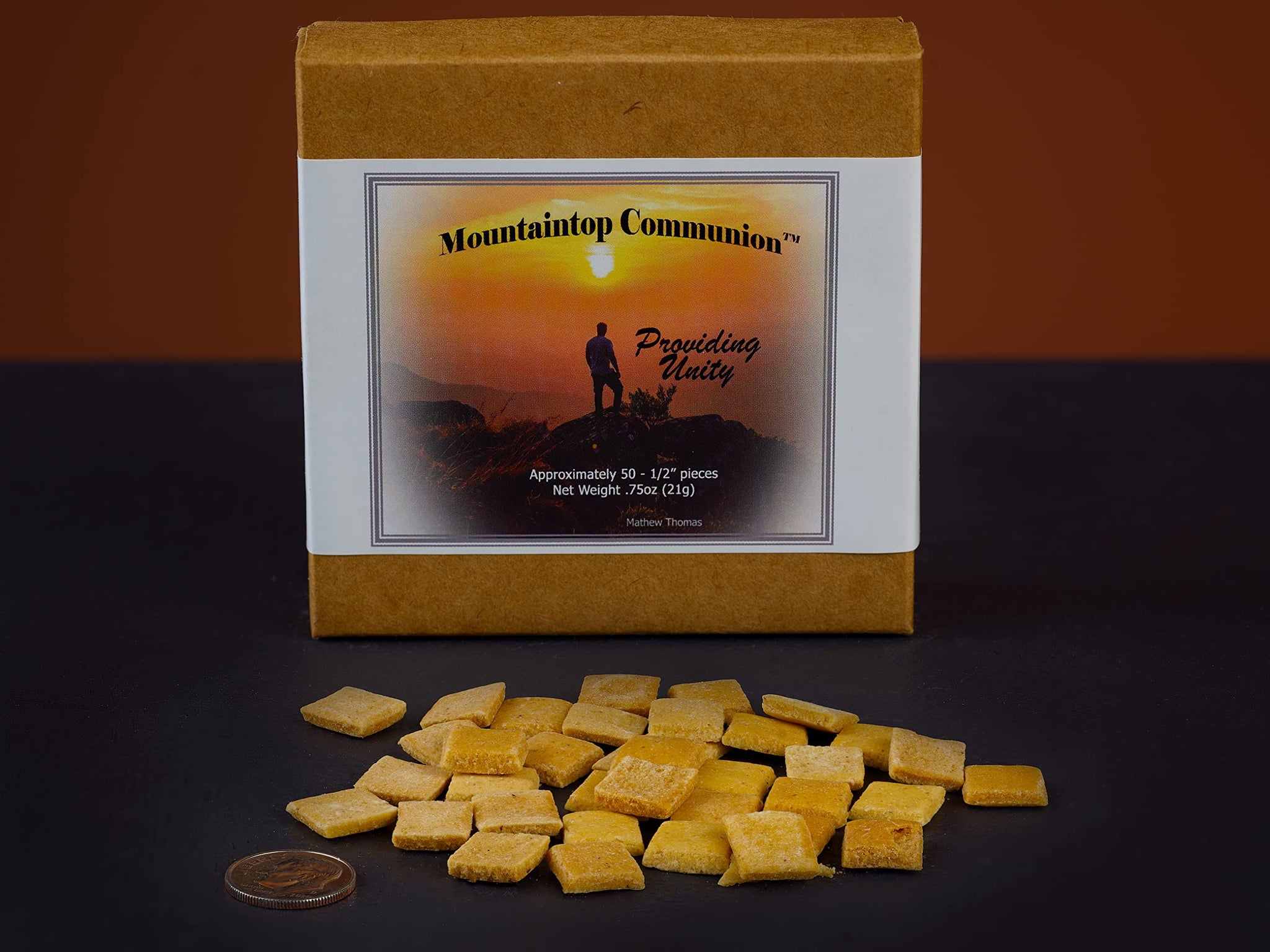 Individually Wrapped Gluten-Free Communion Bread (50 Count)