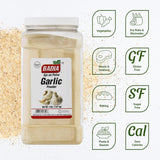 Badia Garlic Powder, 4 Pound - Premium Garlic Powder for Cooking, Seasoning & Spice Blends, Freshly Ground and Flavorful