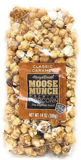 Harry & David, Moose Munch Gourmet Popcorn, Classic Caramel with Almonds Cashew Nuts (14 Oz)