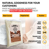 OldSoul Professional Belgian Waffle Mix | 5 Lbs | Crispy | Chocolate Flavour | 28 Waffles (5 Lbs, Traditional)