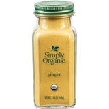 Simply Organic Ground Ginger Root, 1.64 Ounce, Non ETO, Non Irradiated, Non GMO, Complements Both Sweet & Savory Dishes