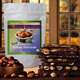 Raw Italian Almonds Divine Organics 16 oz 453 grams (16 oz)