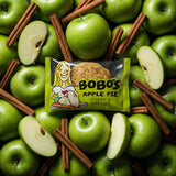 Bobo's Stuff'd Apple Pie Oat Bites, Simple Ingredients, Whole Grain Oats, Plant Based, Non-GMO, Gluten Free Breakfast Bars, Healthy Snacks for Adults