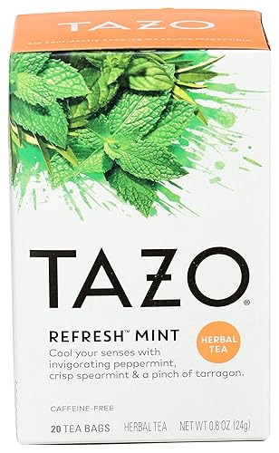 Tazo Refresh Mint Herbal Tea Filterbags (20 count)