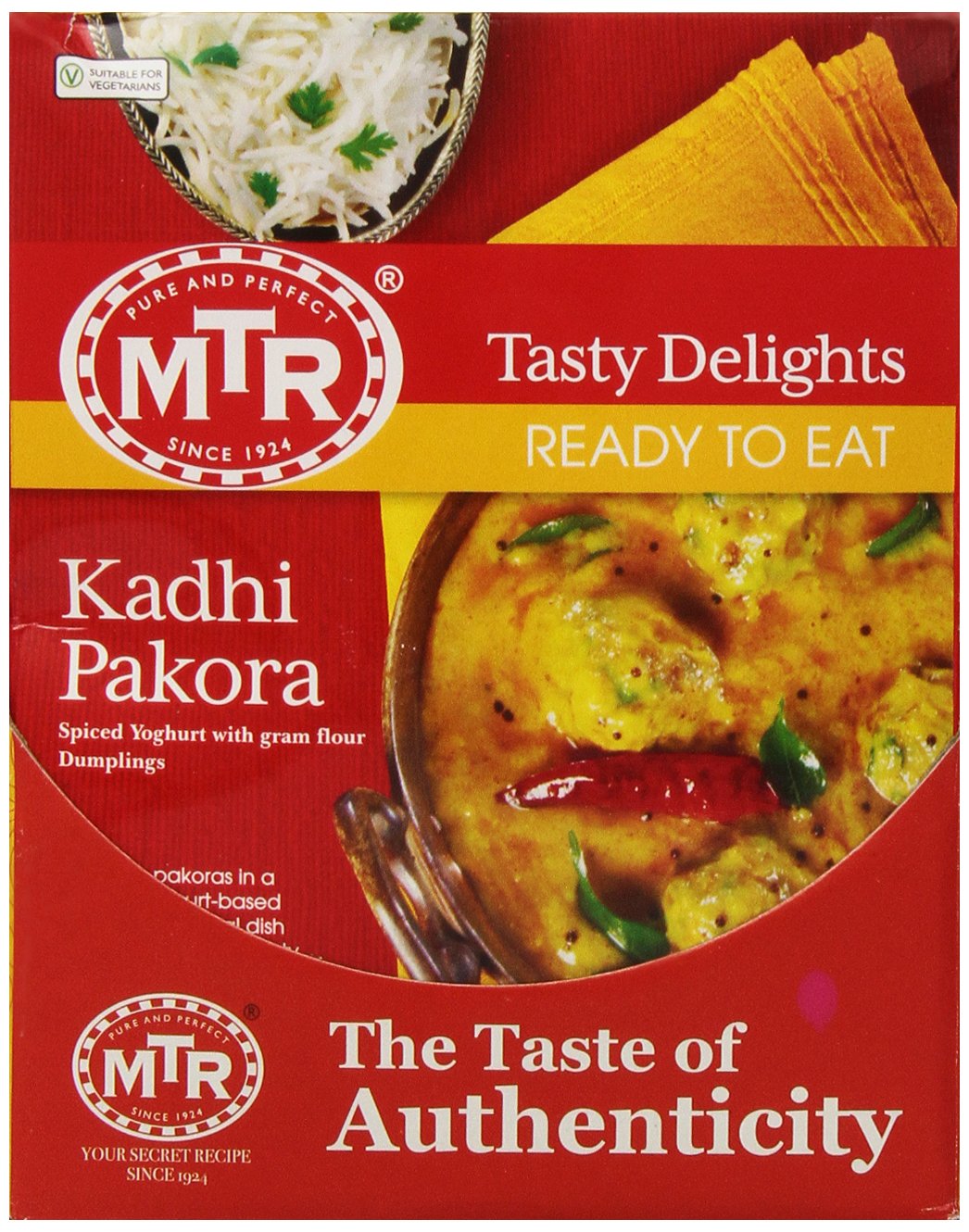MTR Kadhi Pakora, 10.58-Ounce Boxes (Pack of 10)
