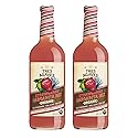 Tres Agaves Organic Strawberry Margarita & Daiquiri Mix - Real Strawberry Purée, Agave Nectar & Lime Juice - All-Natural, Non-GMO, Gluten-Free, Vegan