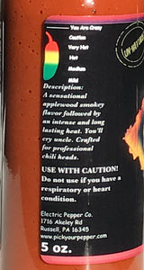 Ghost Pepper Hot Sauce Wicked Tickle XXX Extreme Heat Worlds Hottest Chipotle Sauce