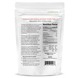 Earth Circle Premium Himalayan Unrefined Pink Fine Grain Salt, Pure Culinary Grade - Kosher, Nutrient and Mineral Dense, 1 Pound (Pack of 6)