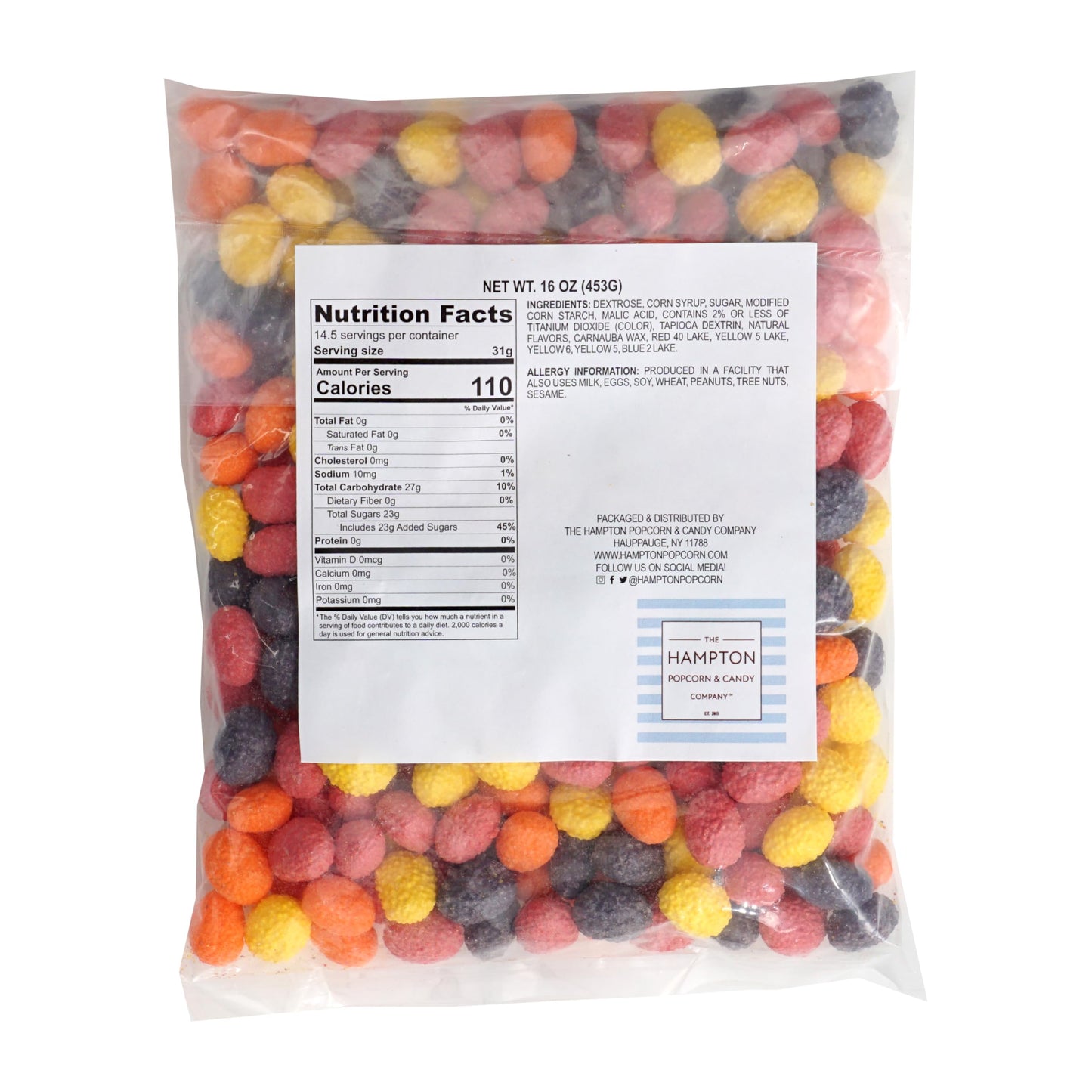 Big Chewy Candy Bulk Bag, 1 Pound Bulk Candy Bag