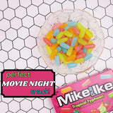 Mike and Ike Tropical Typhoon Theater Boxes, Assorted Fruit Chews Candy, Movie Night Treats, 4.25 Ounces (Pack of 3)