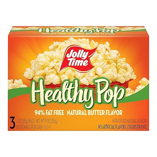 Jolly Time Healthy Pop Microwave Popcorn, 3 ct, 2 pk
