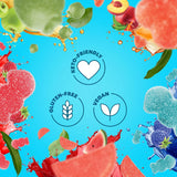 Shameless Snacks Sweet & Sour All-Stars Mixed Bag - Sour Candy & Fruit Snacks, 5 Flavors Per Bag Gummy Candy, Keto Snacks 3g Sugar Gluten Free Vegan