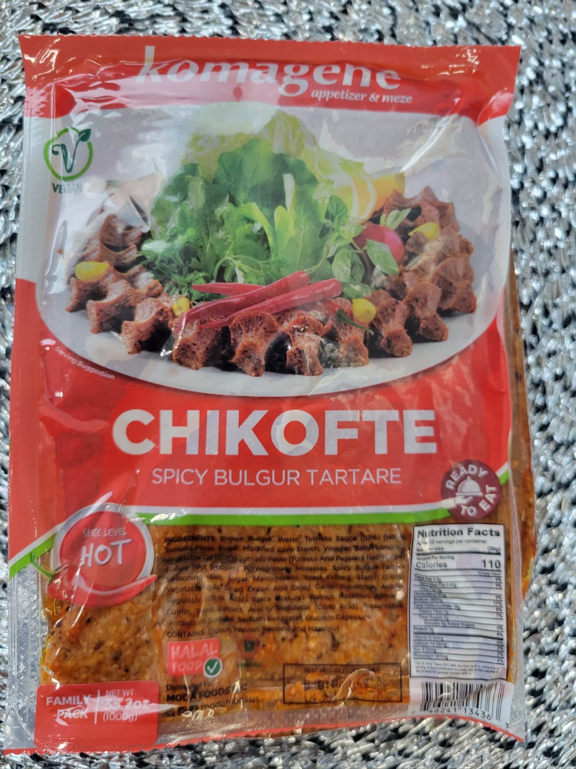 KOMAGENE Hot Family Pack Cig Kofte 1000g