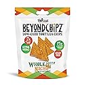 BeyondChipz Low Carb Tortilla Chips, Whole Lotta' Nacho, Keto Friendly, Gluten Free, 5.3oz Pouch, Pack of 4
