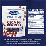 Ocean Spray® Craisins® Original Dried Cranberries, Dried Fruit, 48oz