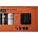 Traeger Grills Deep Cleaning Kit - Exterior Detailing Spray (16oz), Foaming Degreaser (16oz), Grill Scraper & Pad, Microfiber Towels, Nitrile Gloves