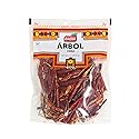 Badia Arbol Chili, Chile De Arbol, 3 oz Resealable Bag - Spicy & Smoky Whole Dried Red Chili Peppers for Authentic Mexican, Chinese & Thai Dishes