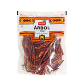 Badia Arbol Chili, Chile De Arbol, 3 oz Resealable Bag - Spicy & Smoky Whole Dried Red Chili Peppers for Authentic Mexican, Chinese & Thai Dishes